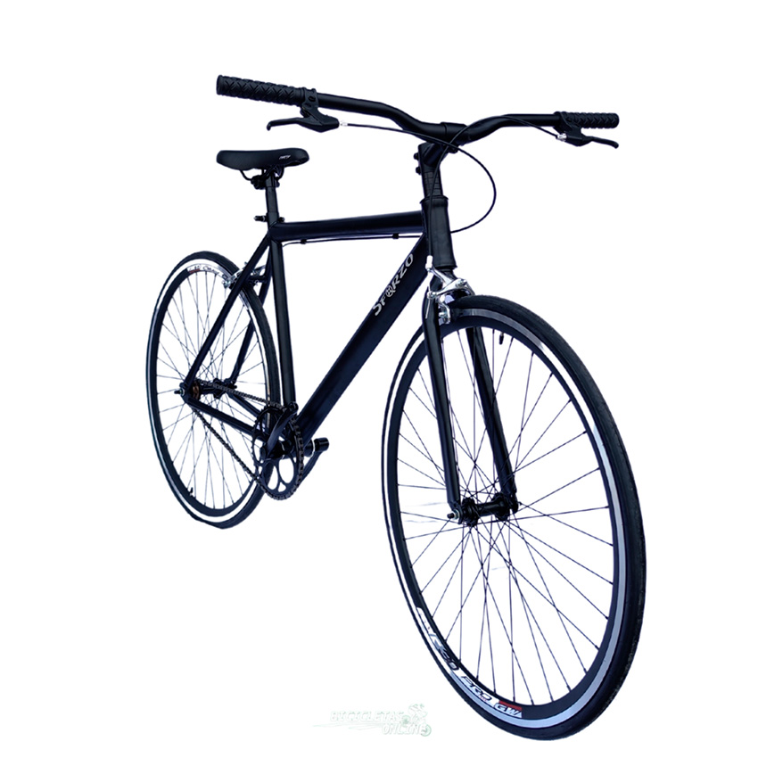 Bicicleta Urbana fixed Rin 700 Manubrio Recto Negro 2020 home